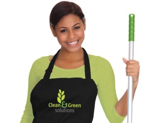 Clean & Green Model in Apron 3